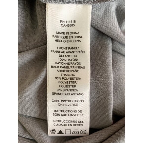 NWT Michael Kors Womens Sequin Chevron Tank Dress Gray Size M $200 Metalic 8474 - Picture 4 of 7